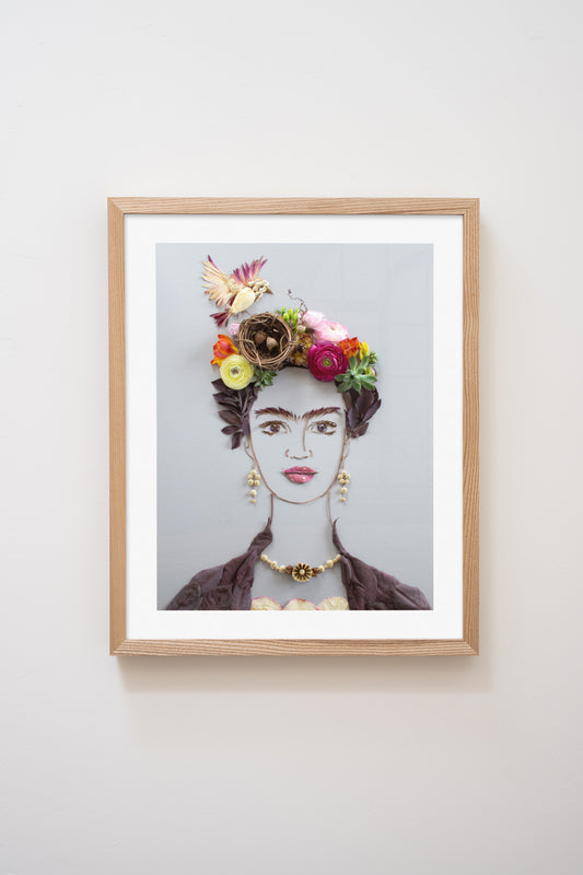 "Nesting Frida" Flower Print