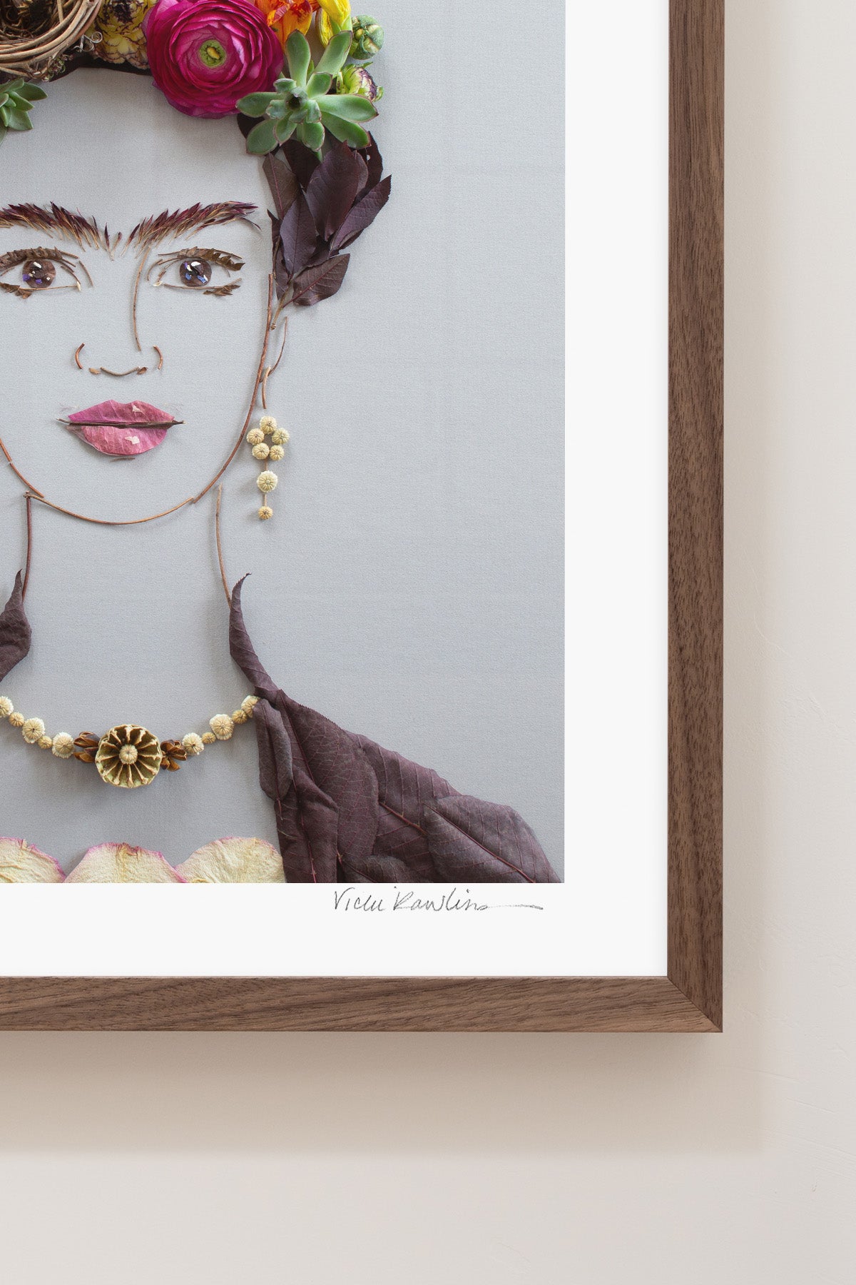 "Nesting Frida" Flower Print