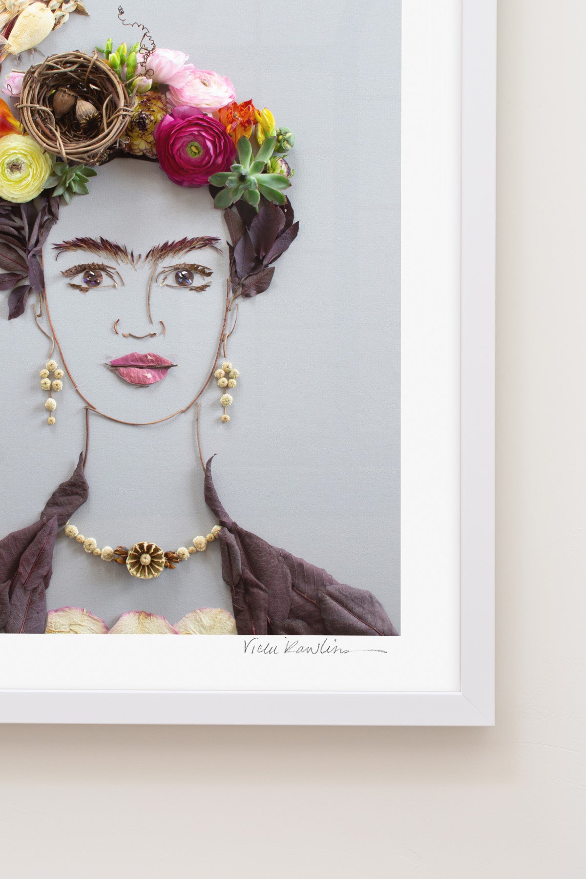 "Nesting Frida" Flower Print