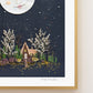 "Night Light" Flower Print