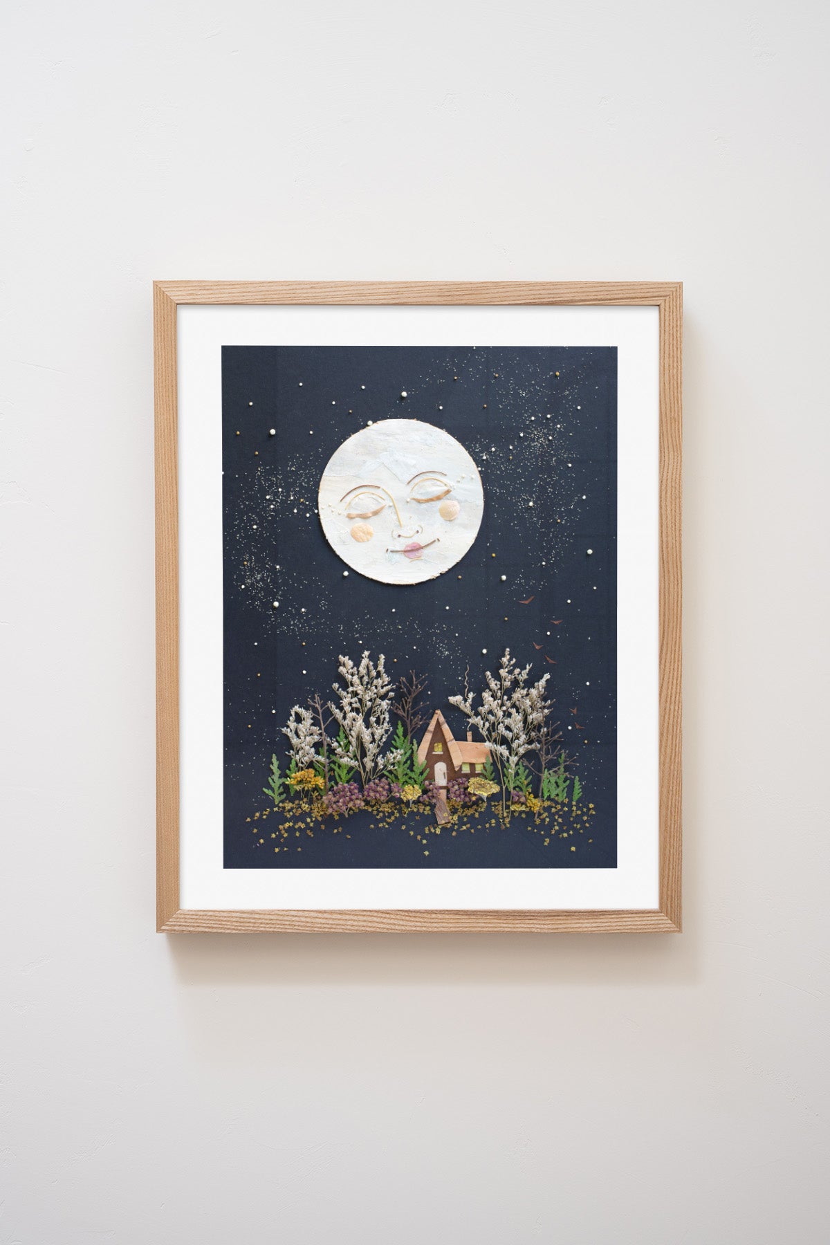 "Night Light" Flower Print