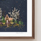 "Night Light" Flower Print