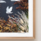 "Night Owl" Flower Print