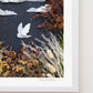 "Night Owl" Flower Print