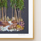"Oh, Deer!" Flower Print