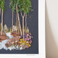 "Oh, Deer!" Flower Print