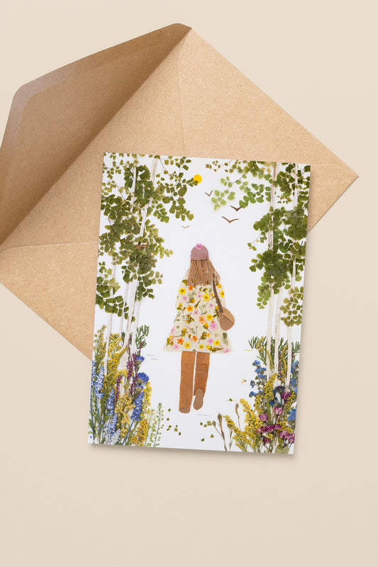 "One Step" Greeting Card