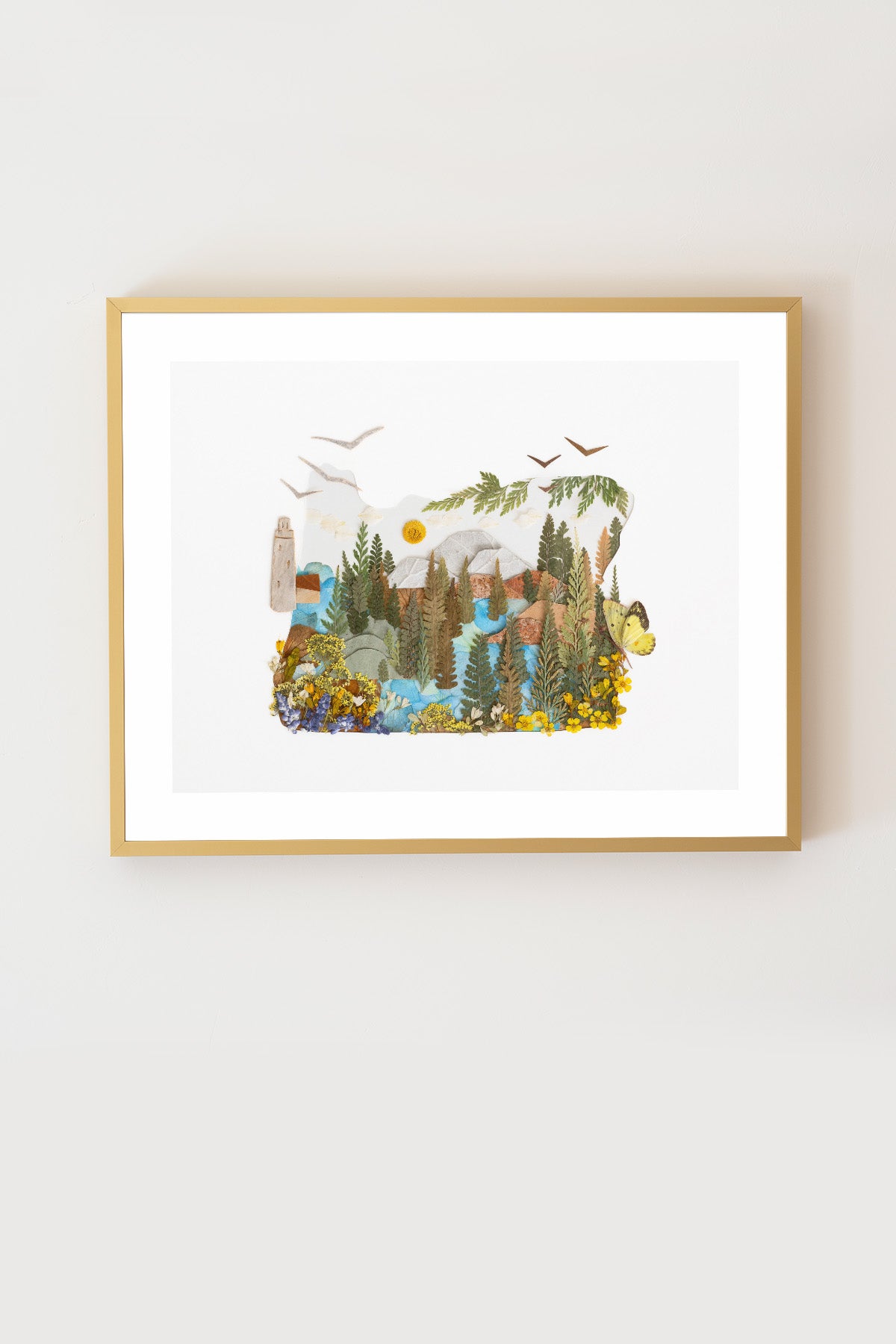 "Oregon" Flower Print