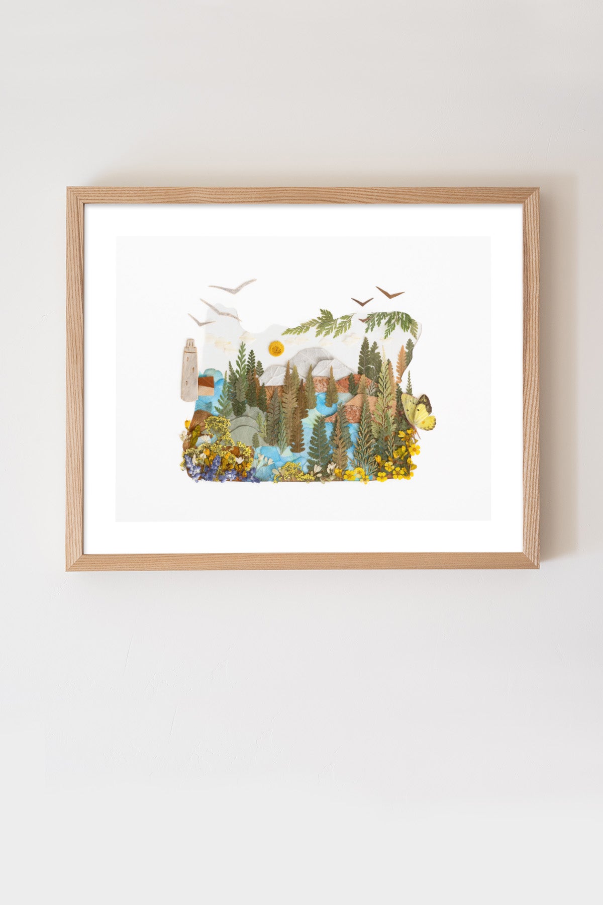"Oregon" Flower Print