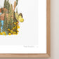 "Oregon" Flower Print