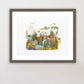 "Oregon" Flower Print