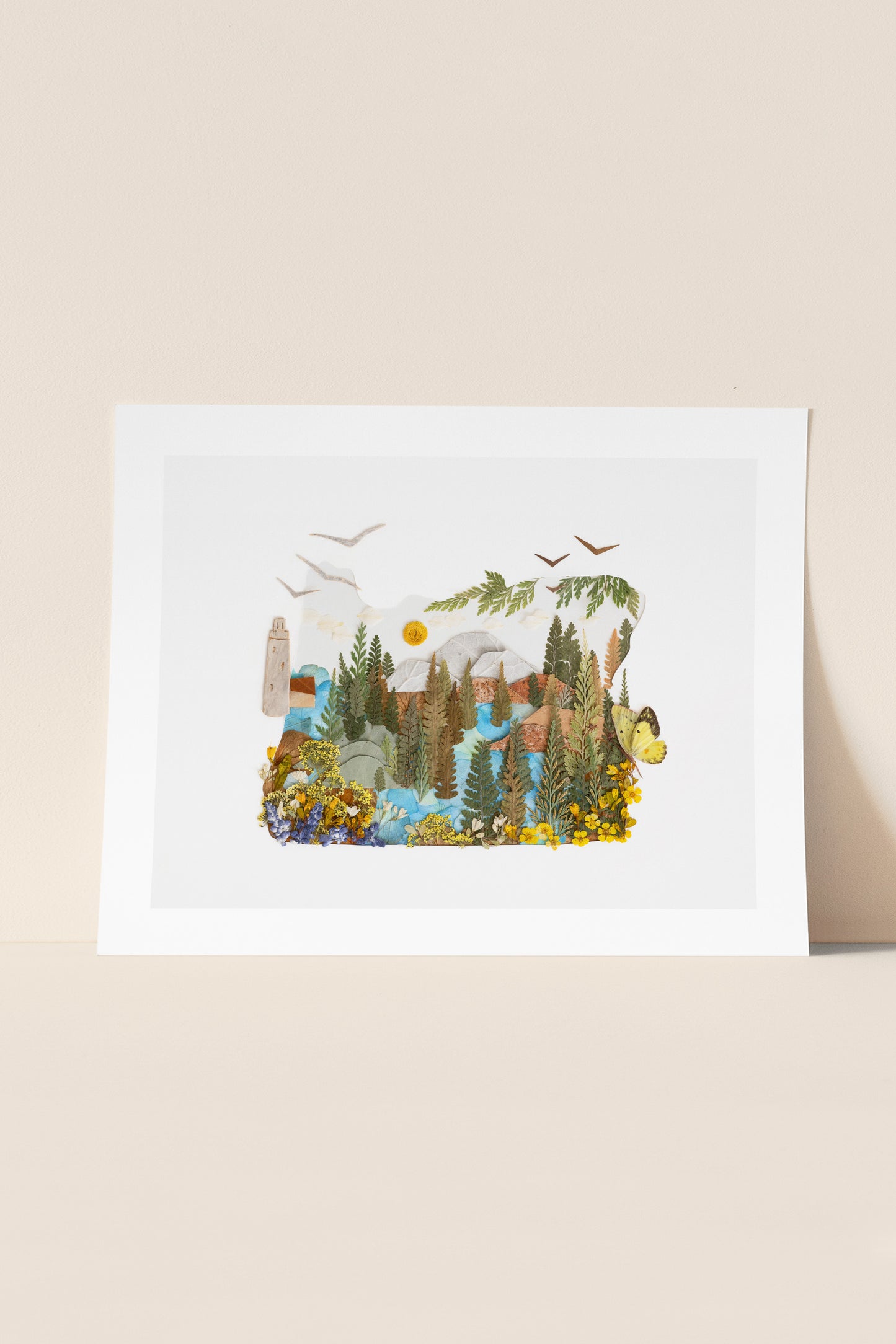 "Oregon" Flower Print