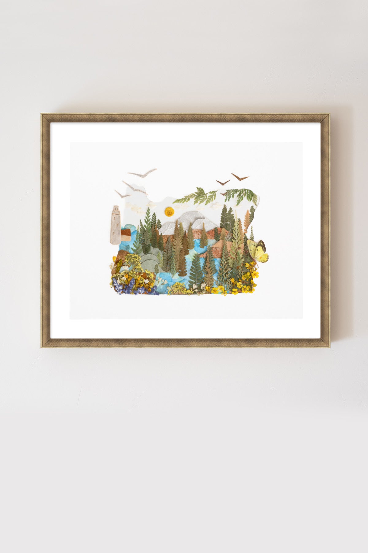 "Oregon" Flower Print