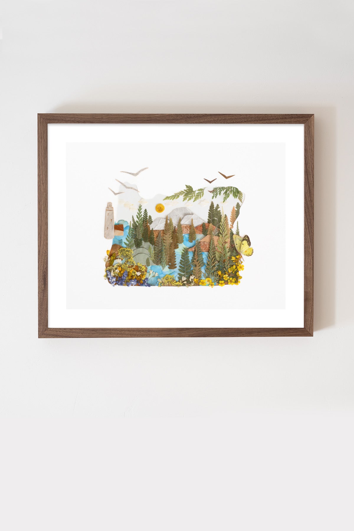 "Oregon" Flower Print