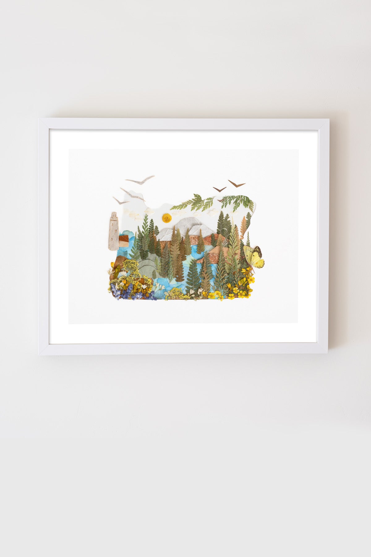 "Oregon" Flower Print