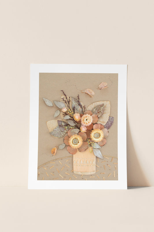 "Feeling Peachy" Flower Print