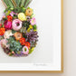"Pineapple" Flower Print