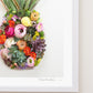 "Pineapple" Flower Print