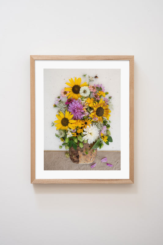 "Pocket of Sunshine" Flower Print