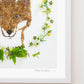 "Prince of the Forest" Flower Print