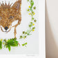 "Prince of the Forest" Flower Print