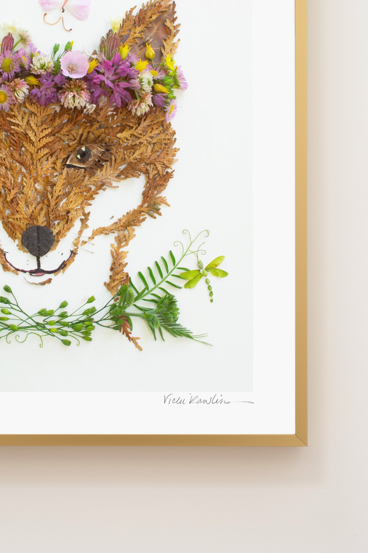 "Princess of the Forest" Flower Print