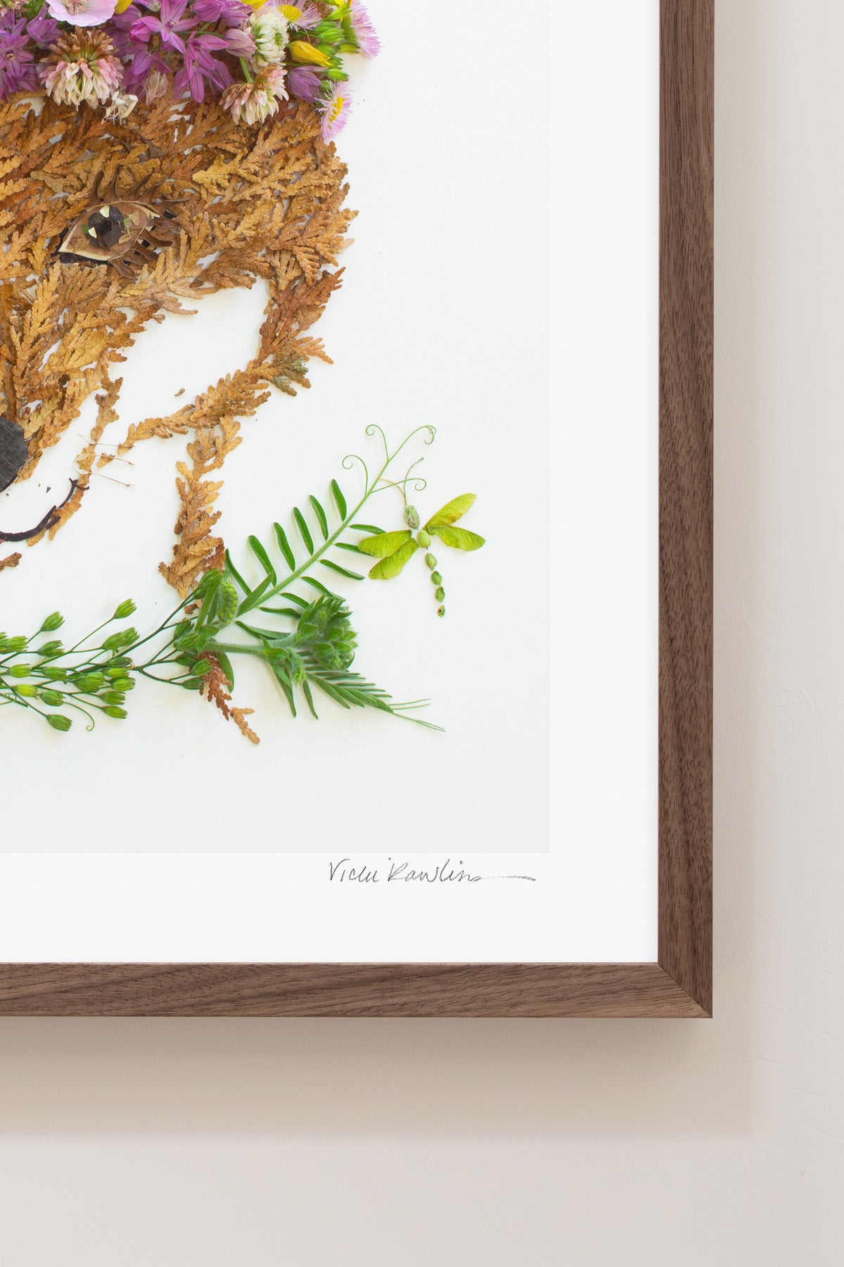 Wood Print 8x10 cheapest : Forest of Flowers