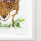 "Princess of the Forest" Flower Print
