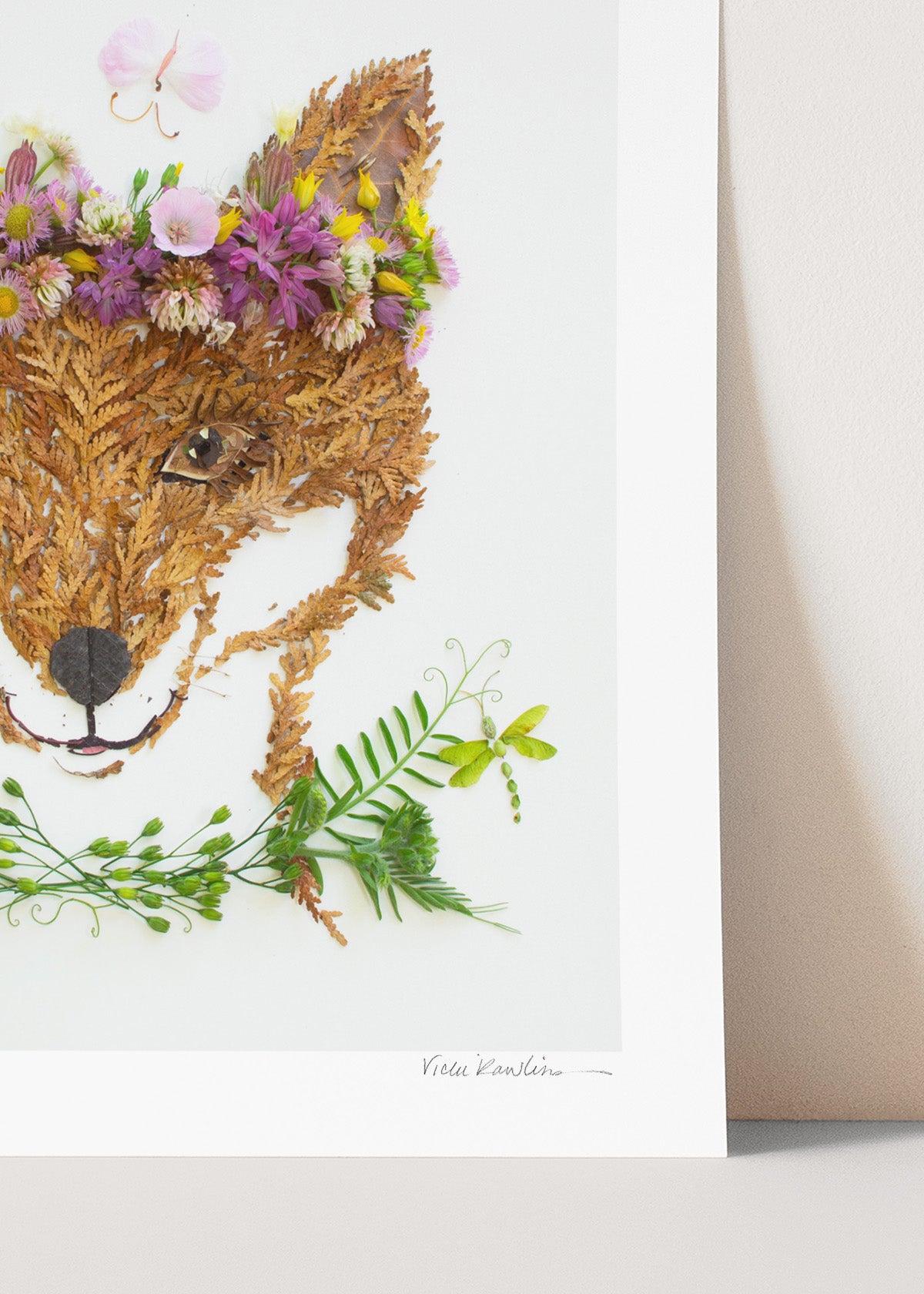 "Princess of the Forest" Flower Print