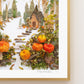 "Pumpkin Patch" Flower Print