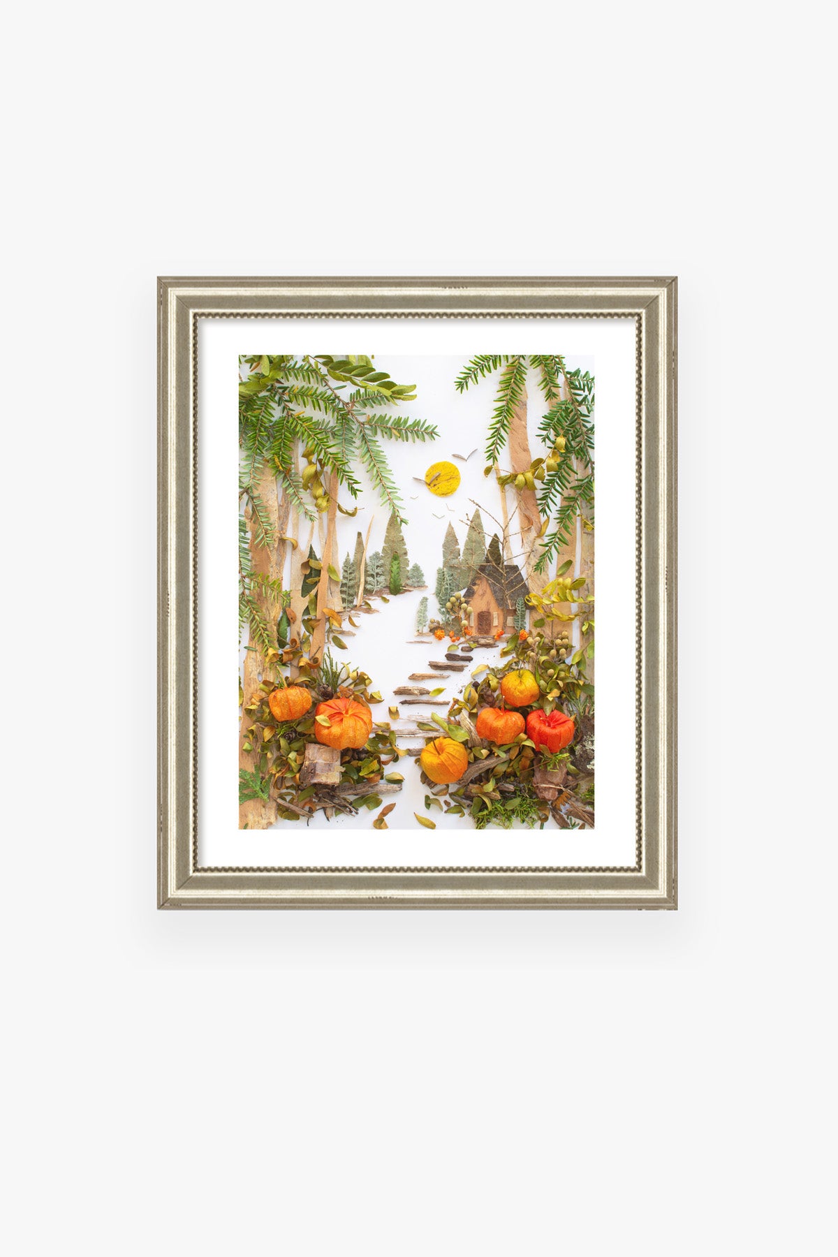 "Pumpkin Patch" Flower Print