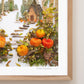 "Pumpkin Patch" Flower Print
