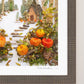"Pumpkin Patch" Flower Print