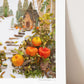 "Pumpkin Patch" Flower Print