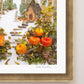 "Pumpkin Patch" Flower Print