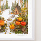"Pumpkin Patch" Flower Print