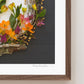 "Radiate" Flower Print