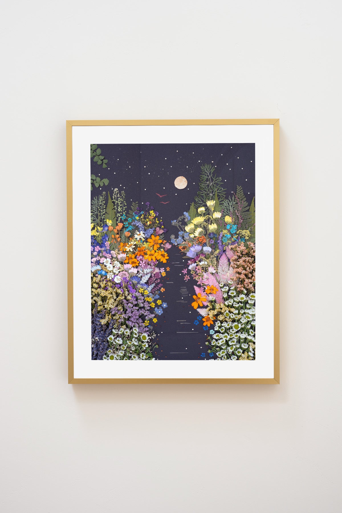 "Reflections" Flower Print