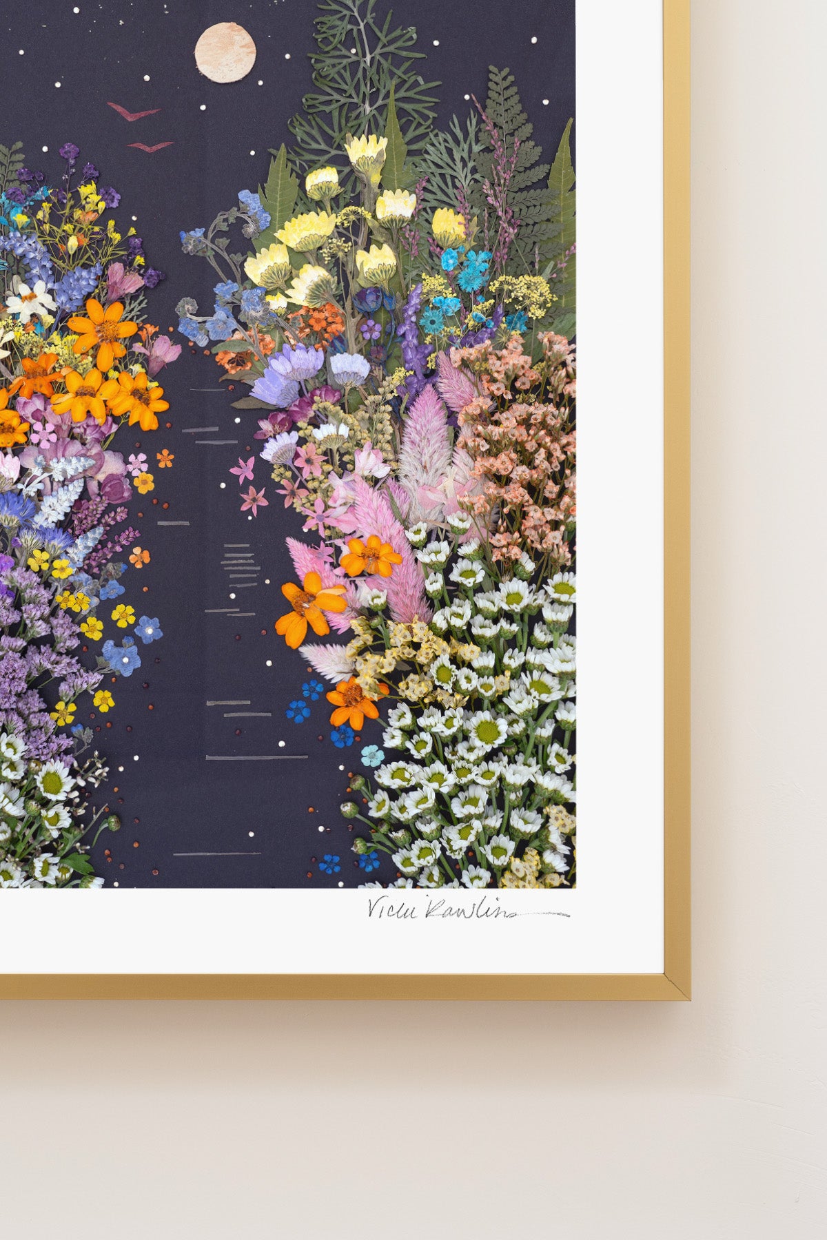 "Reflections" Flower Print