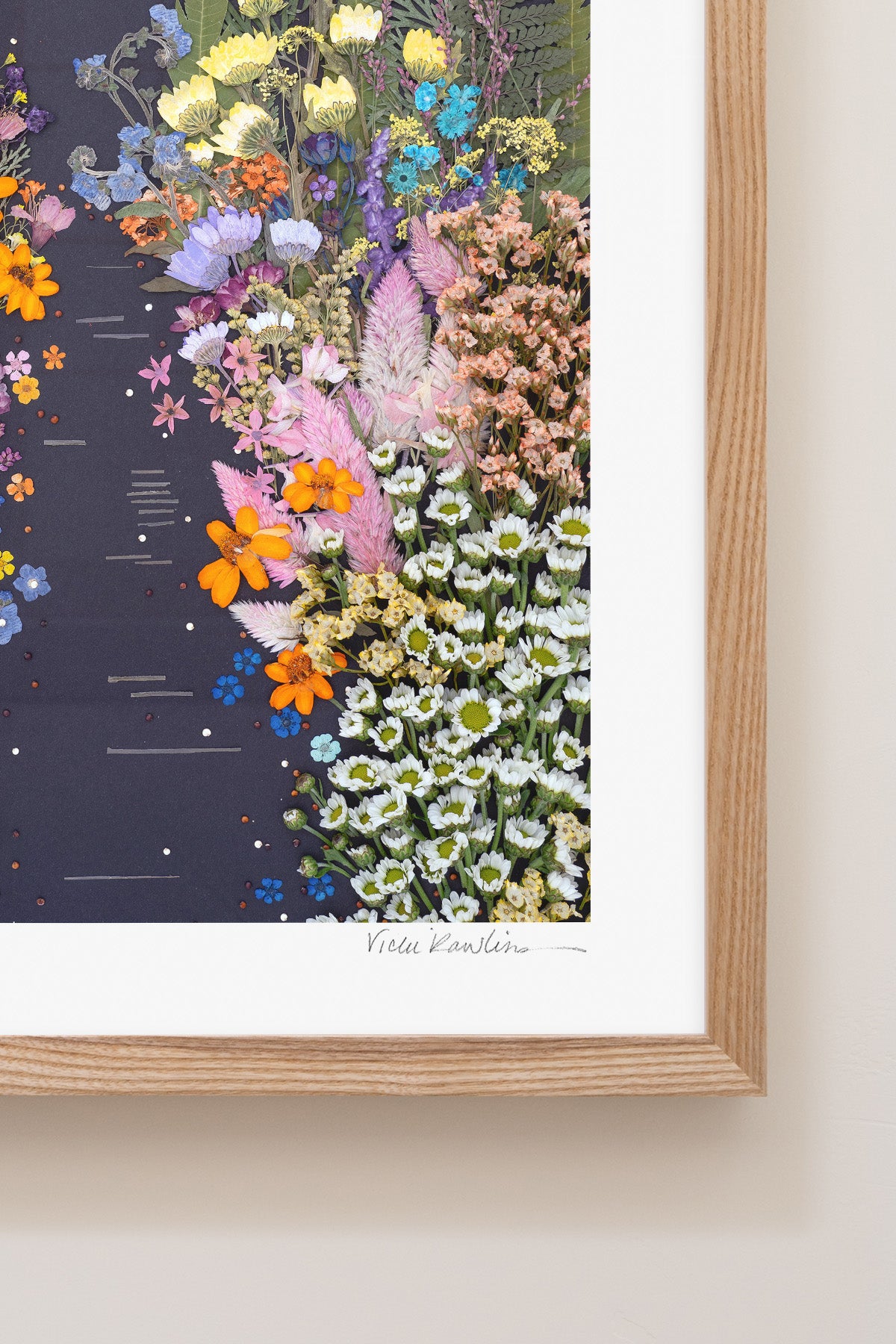 "Reflections" Flower Print
