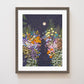 "Reflections" Flower Print