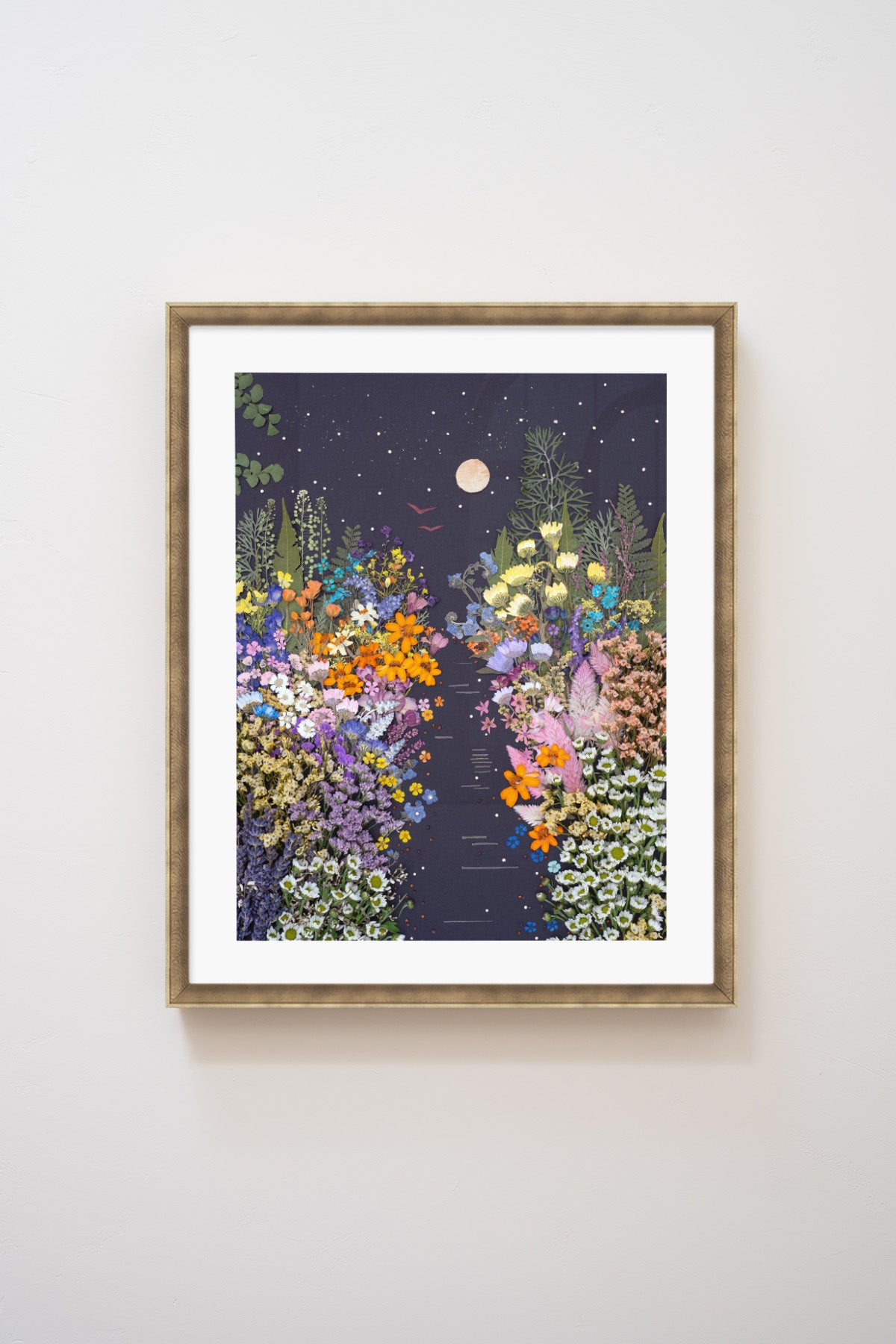 "Reflections" Flower Print