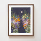 "Reflections" Flower Print