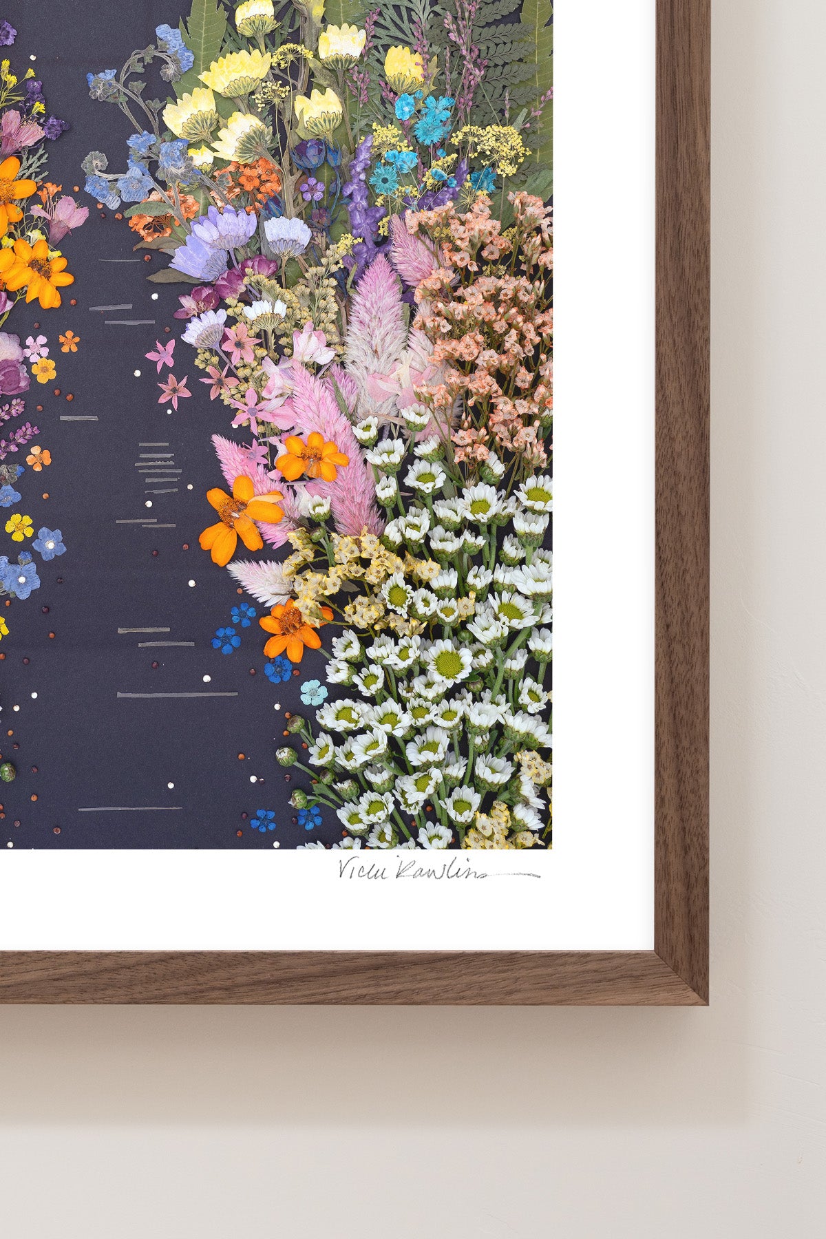 "Reflections" Flower Print