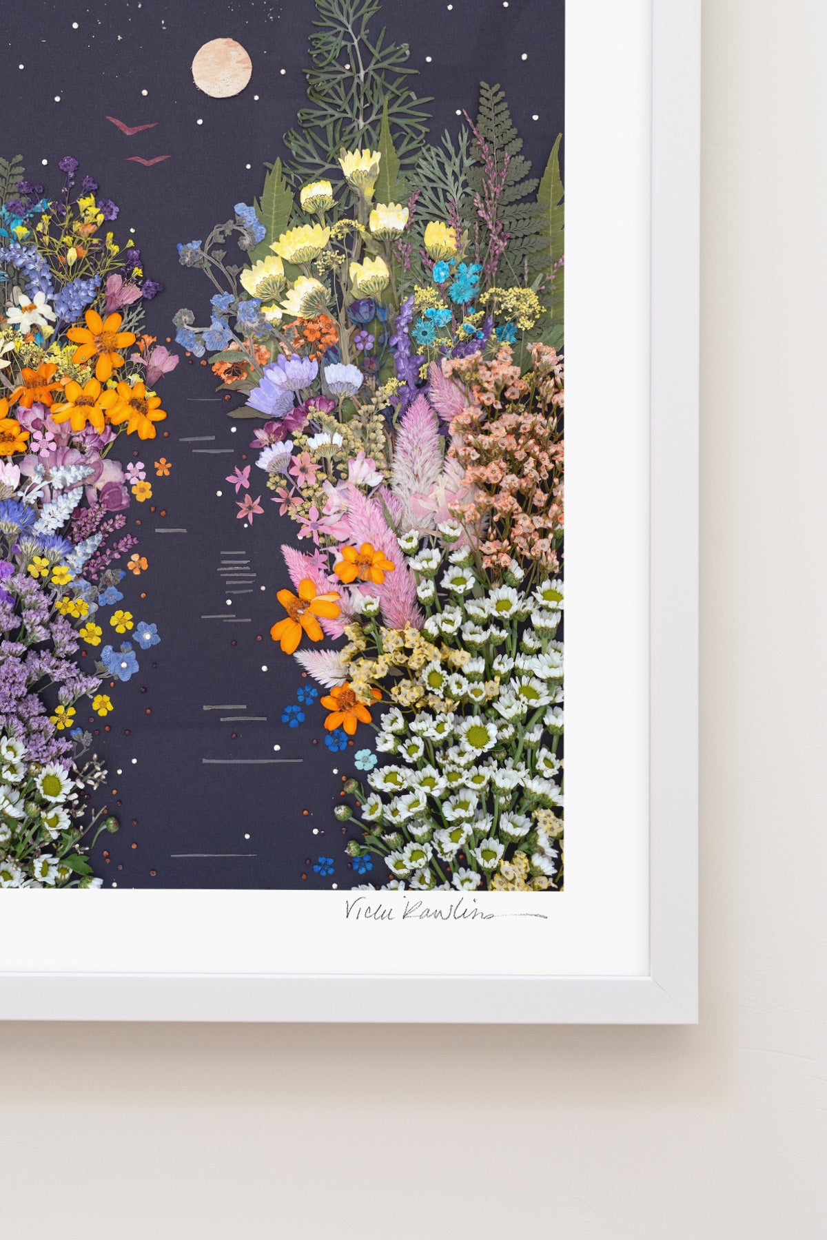 "Reflections" Flower Print