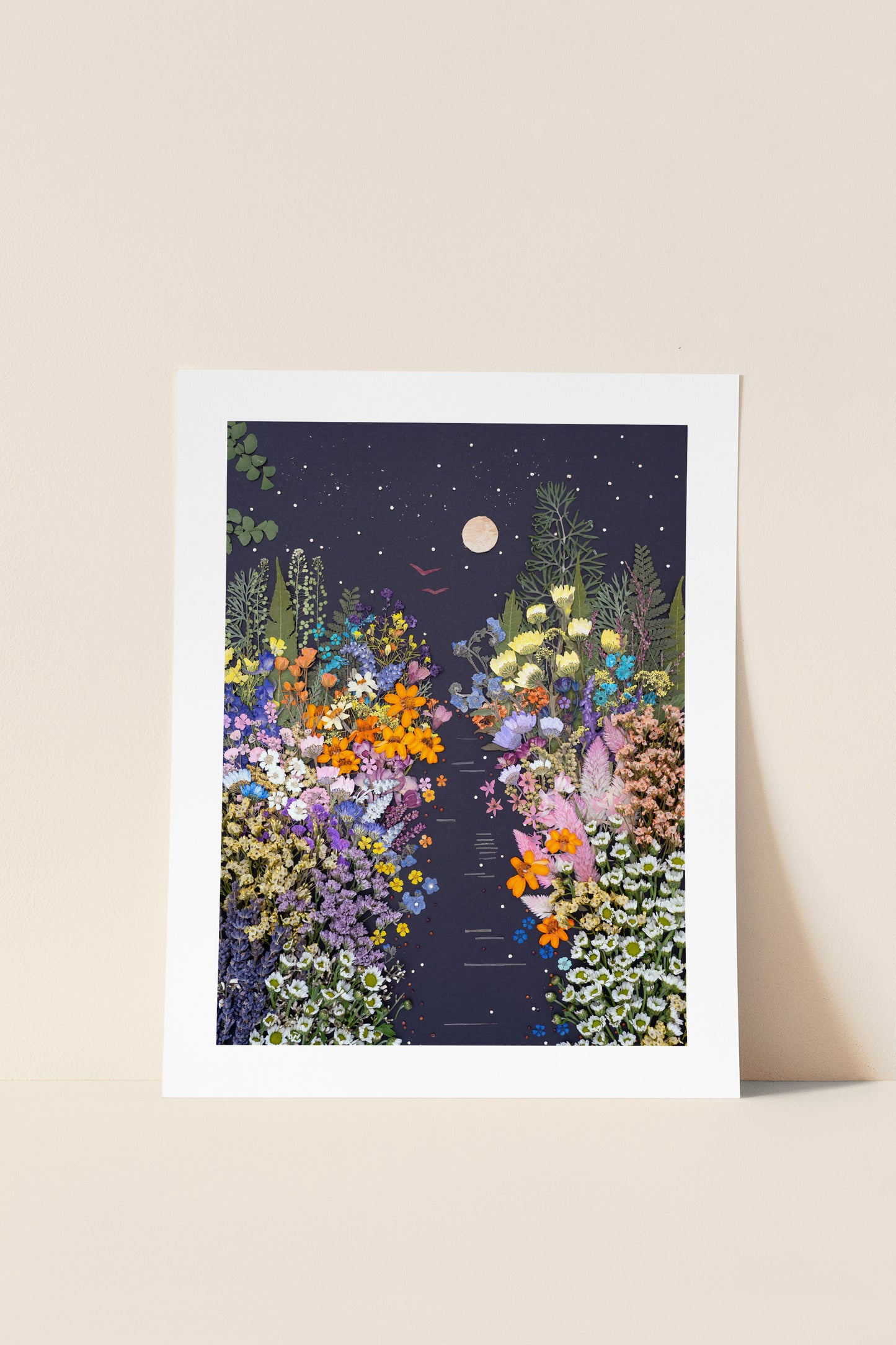 "Reflections" Flower Print
