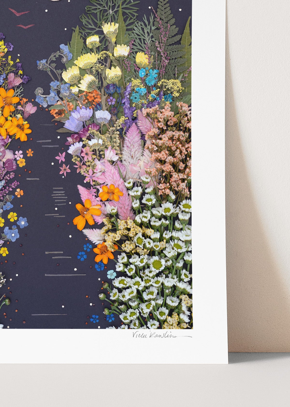 "Reflections" Flower Print