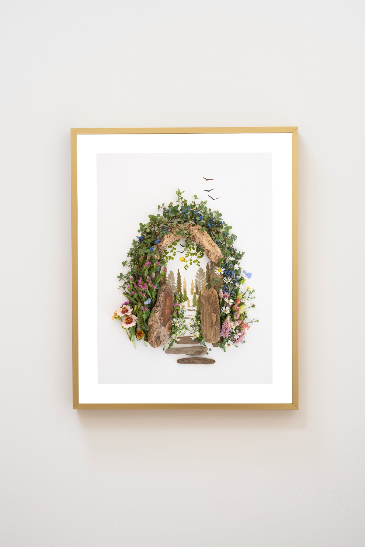 "Secret Garden" Flower Print