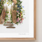 "Secret Garden" Flower Print