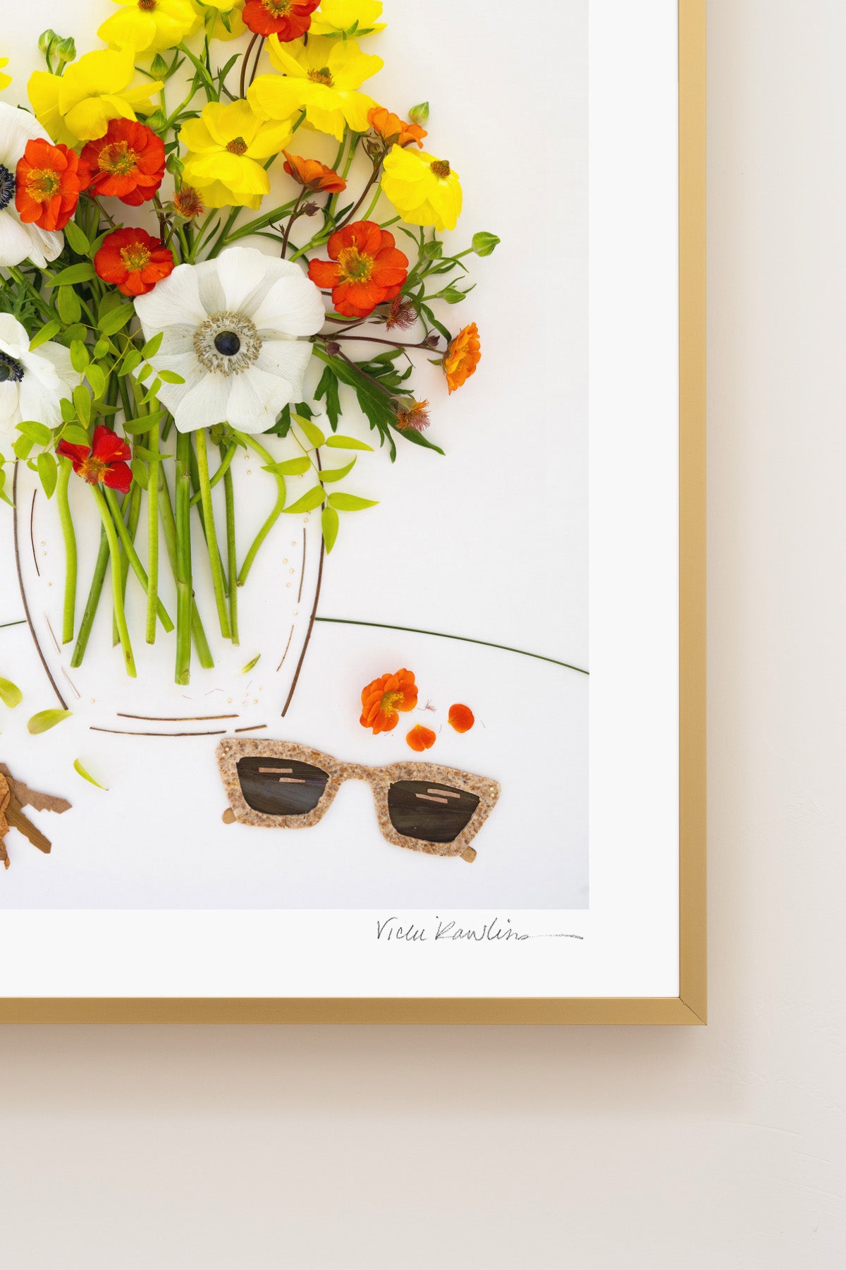 "Self Care" Flower Print